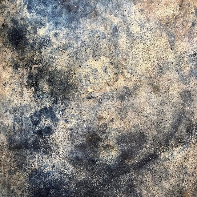 Concrete floor with indigo in the dye studio#aranyanaturaldyes #textures #floortexture