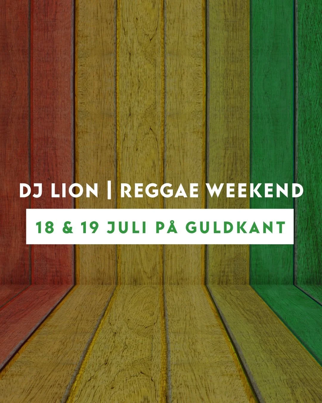 REGGAE WEEKEND | DJ LION