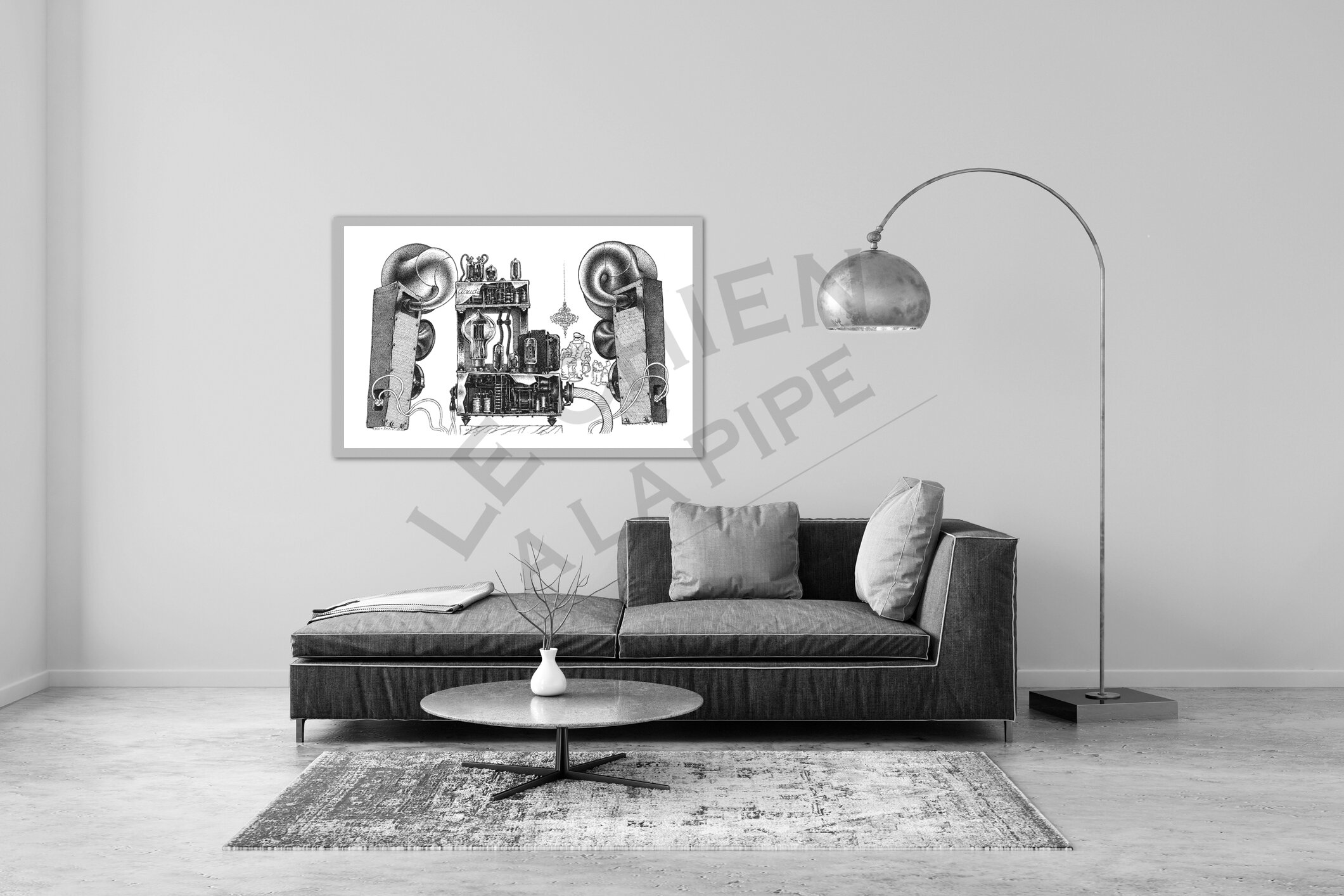 L'audiophile en grand