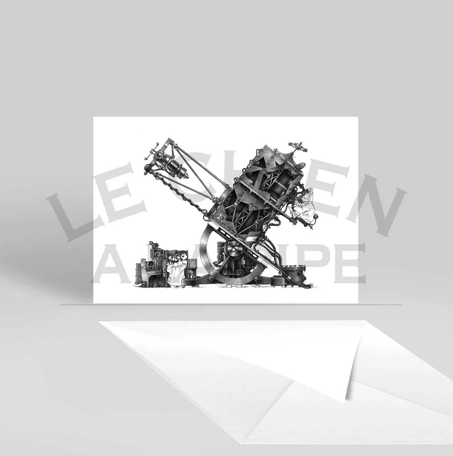 Le radiotéléscope optique