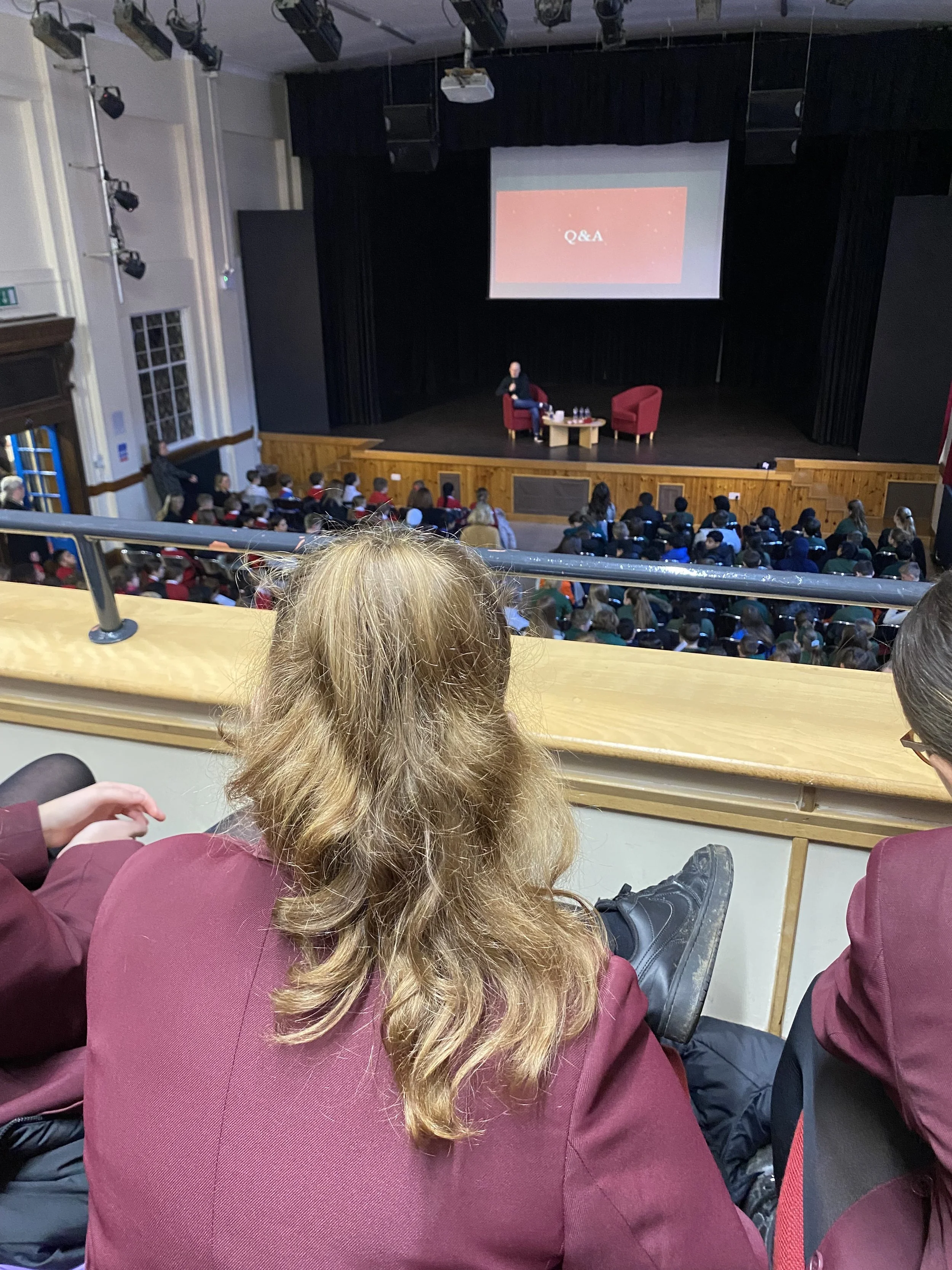 Matt Lucas author event