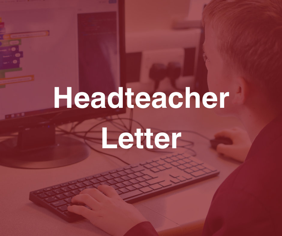 Headteacher Letter