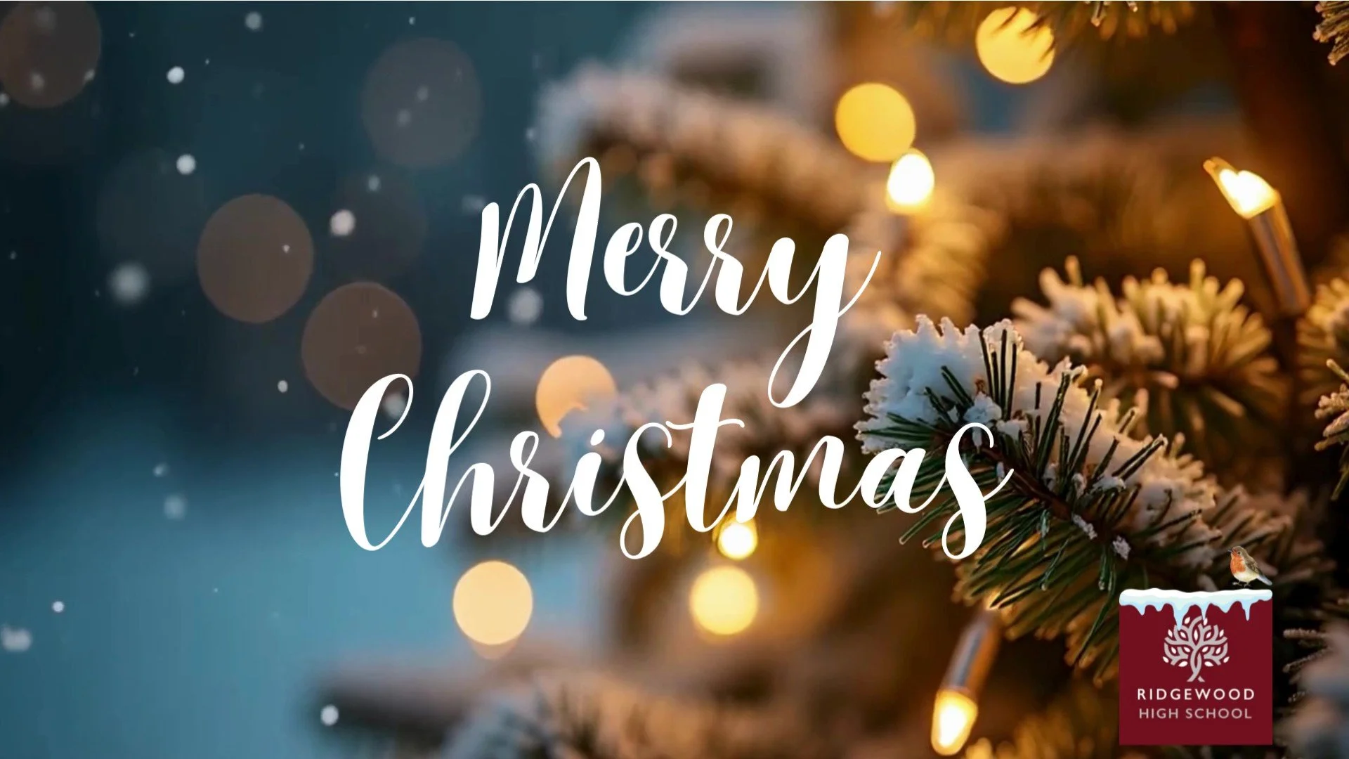 Christmas Message from Ridgewood