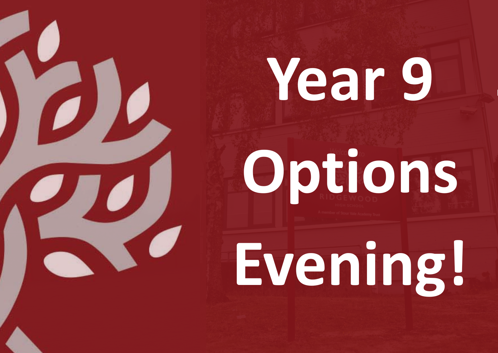 Year 9 Options Evening