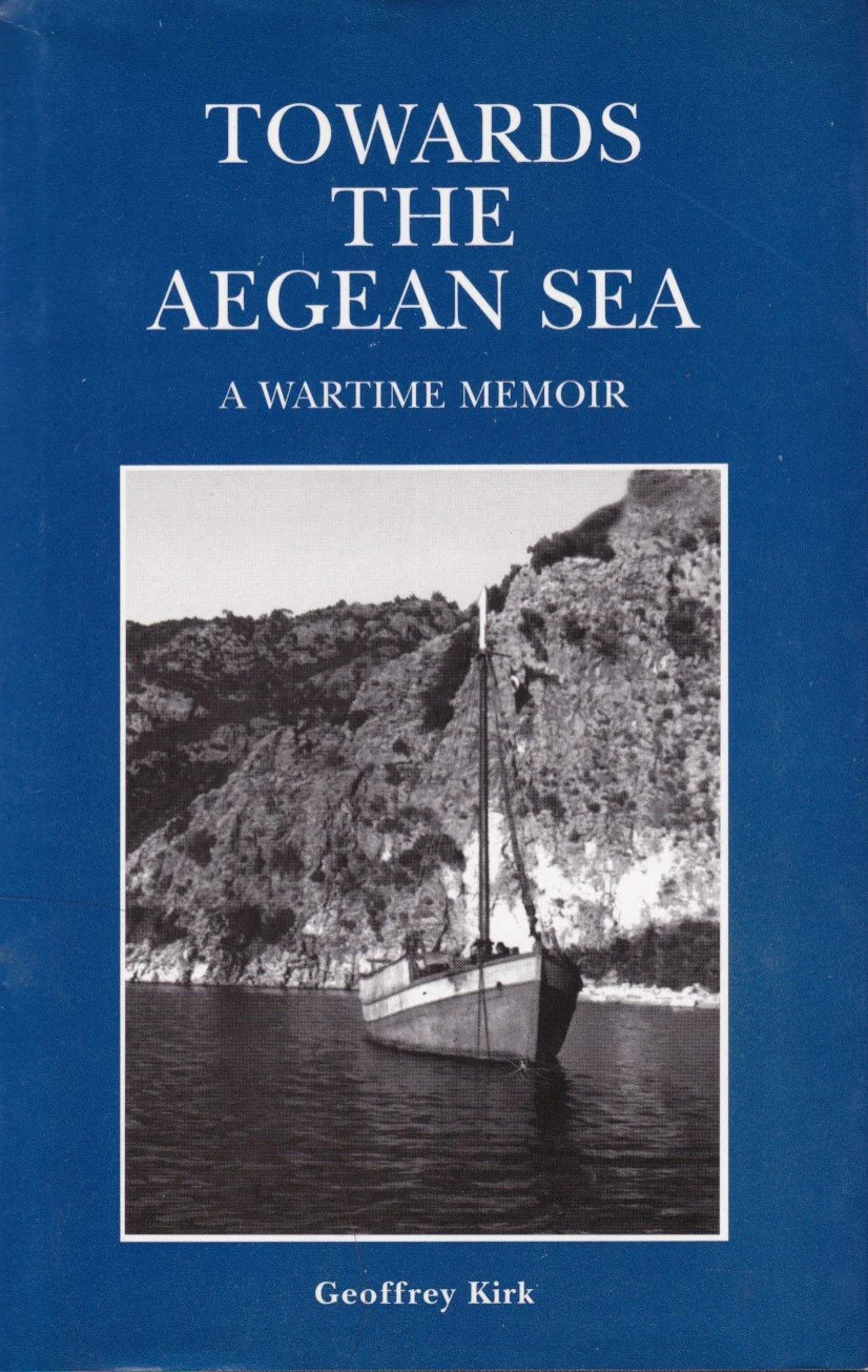 Cover of Towards the Aegean Sea by Geoffrey Kirk