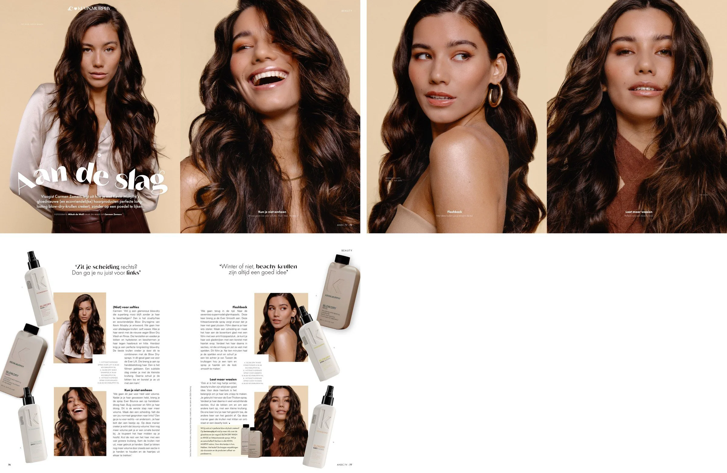ANDC.TV - Kevin Murphy Beauty Shoot tips
