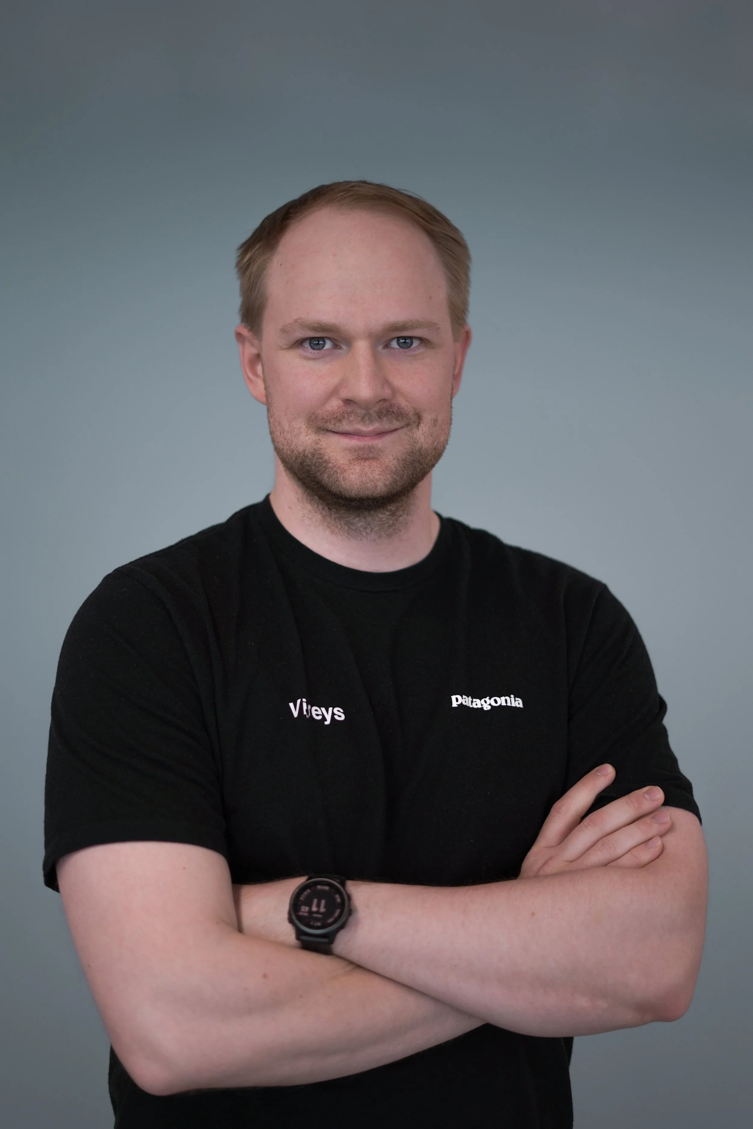 Kuvassa Vireyden työntekijä Jesse Vesterinen.