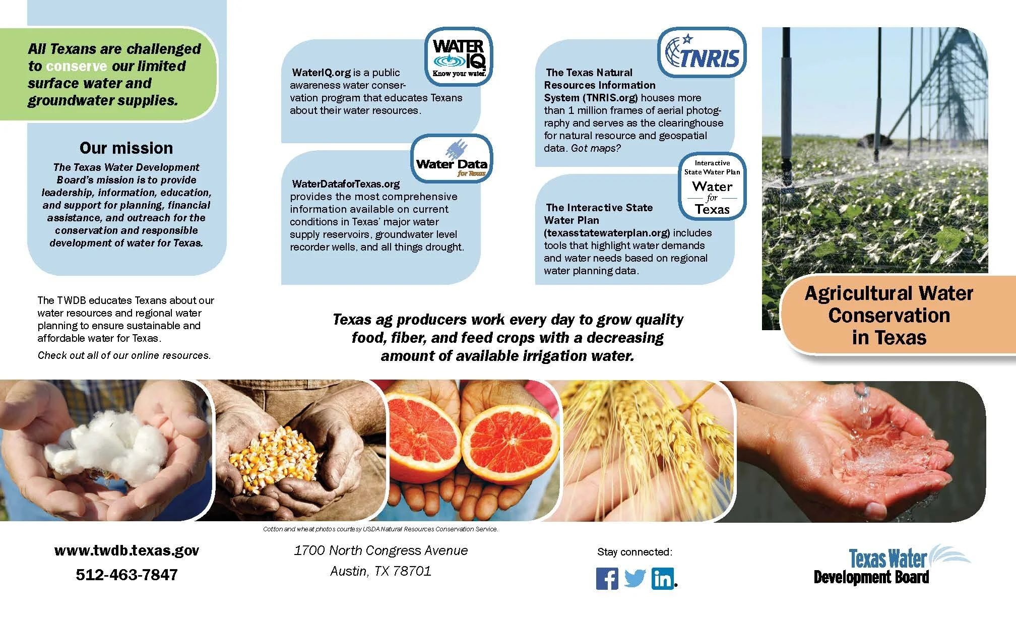 Agricultural Water Conservation in Texas