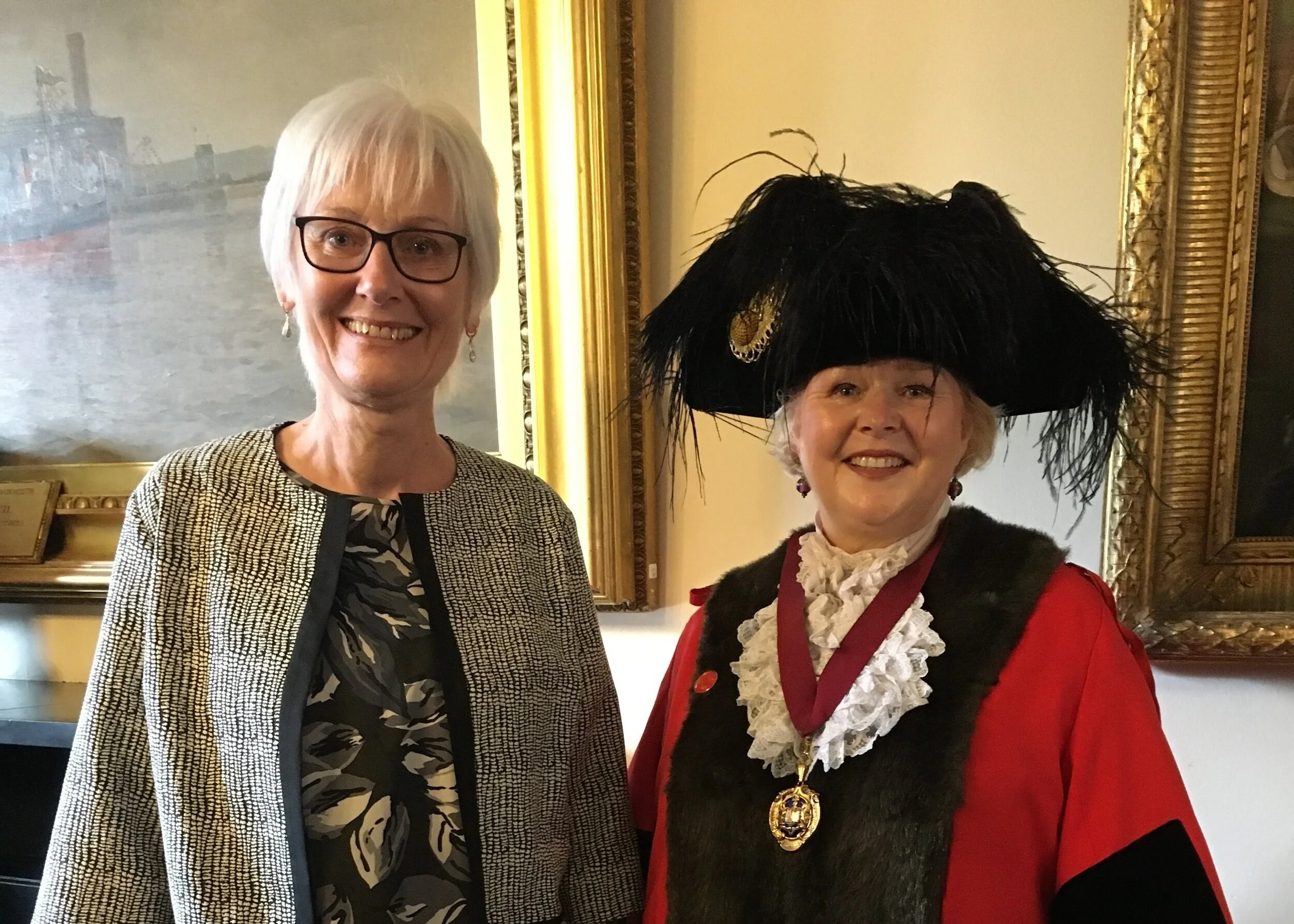 Double honour for our chief exec Dianne Francombe 