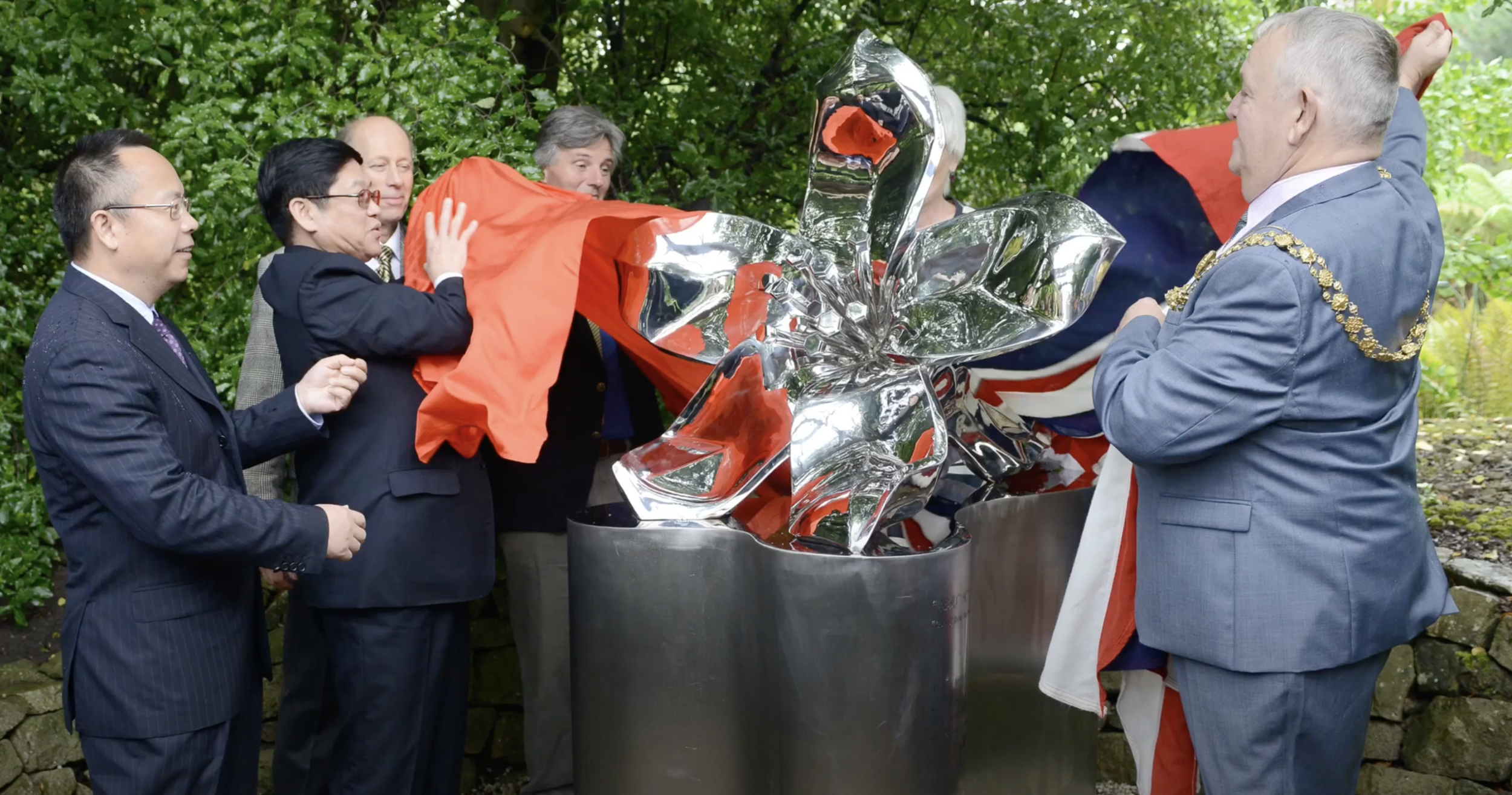 China Bureau collaboration with the Chinese Culture Garden