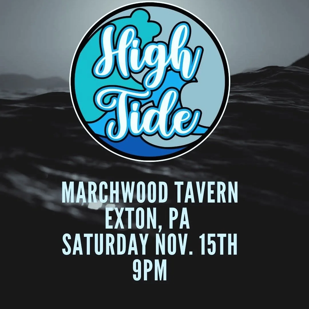 Happy Saturday🎶LIVE MUSIC TONIGHT w/ @hightidebandpa starts @ 9pm🤘🏽Come hang out w/ us at your favorite local spot! #saturdayvibes #livemusicweekend #localbands #livemusicvenue #neighborhoodtavern #extonpa #chesco #rockonmarchwood #gettothetavern