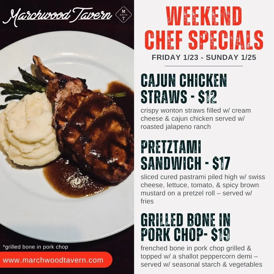 Snow&rsquo;s coming&hellip; we&rsquo;re loading up early ❄️🍺

SATURDAY SNOW LOAD
Weekend Happy Hour 12&ndash;2
$3 Tavern Light Pints
$4 State Light Pounders
Weekend Chef Specials are 🔥🔥

Fuel up before the storm hits tomorrow. Get your snow load o