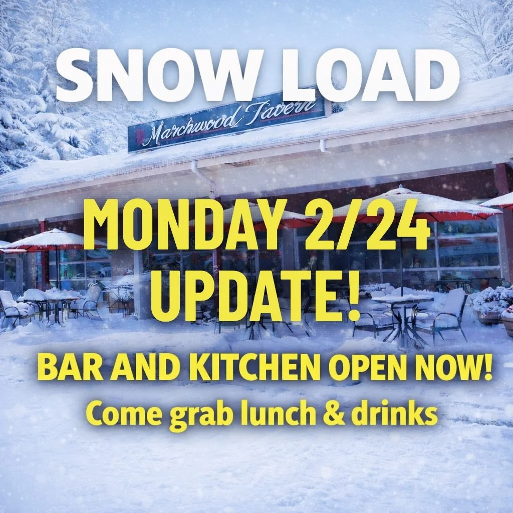 ‼️BAR &amp; KITCHEN ARE OPEN‼️Enjoy the snow day w/ $9.99 Cheesesteaks &amp; $4 Troegs pints all day &mdash; Happy Hour 4-6🍻 #weareopen #snowload #mondayfunday #snowdaydrinking #gettothetavern