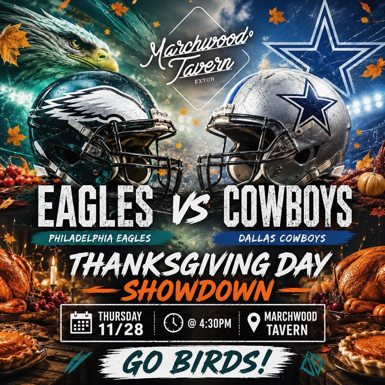 Is it Thanksgiving yet?!?!🏈🦃
