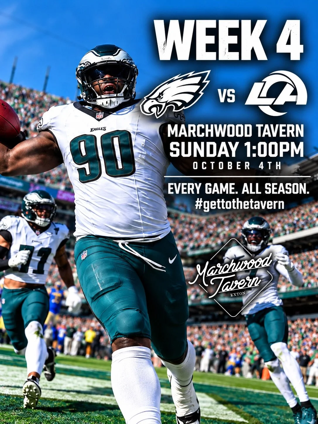 Sunday Phunday. Wings, Statesides &amp; Birds at 1. 🦅🏈
Eat. Drink. Yell at the TV. GO BIRDS. #gettothetavern