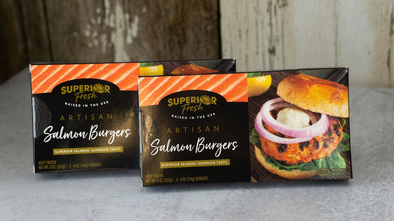 Artisan Salmon Burgers — Superior Fresh