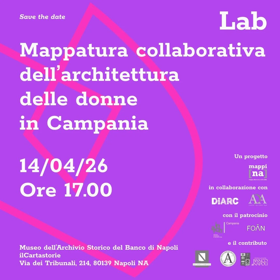 Mappatura collaborativa dell’architettura delle donne in Campania