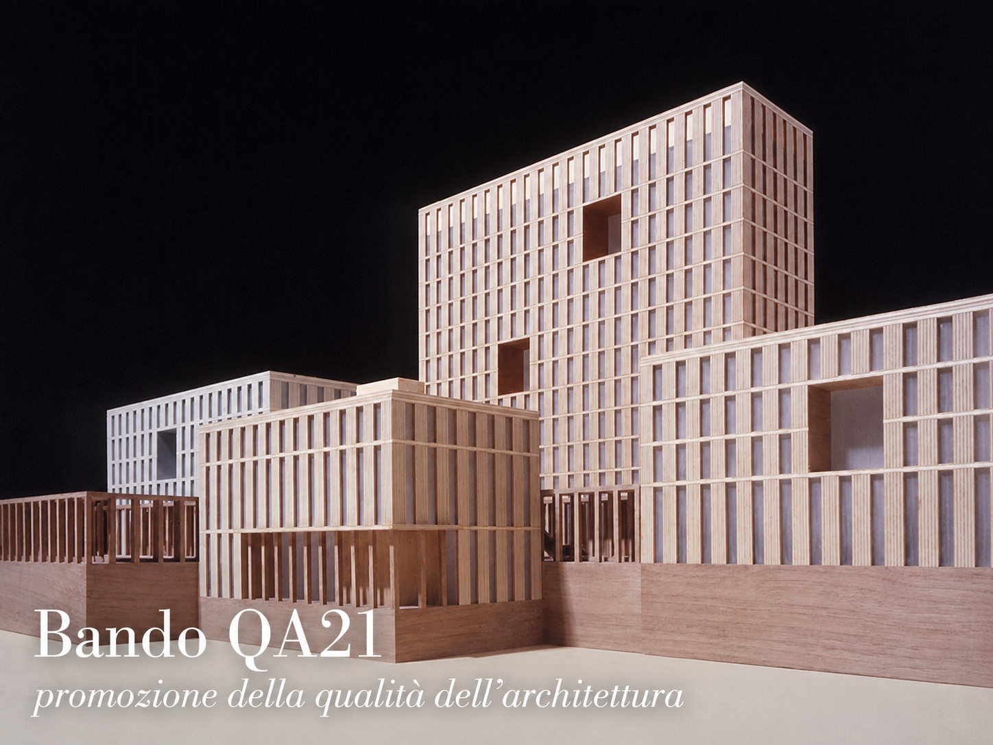 Legge per la promozione della qualità dell'architettura. Pubblicato il Bando