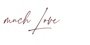 much love, handgeschrieben von Autorin Christine Li