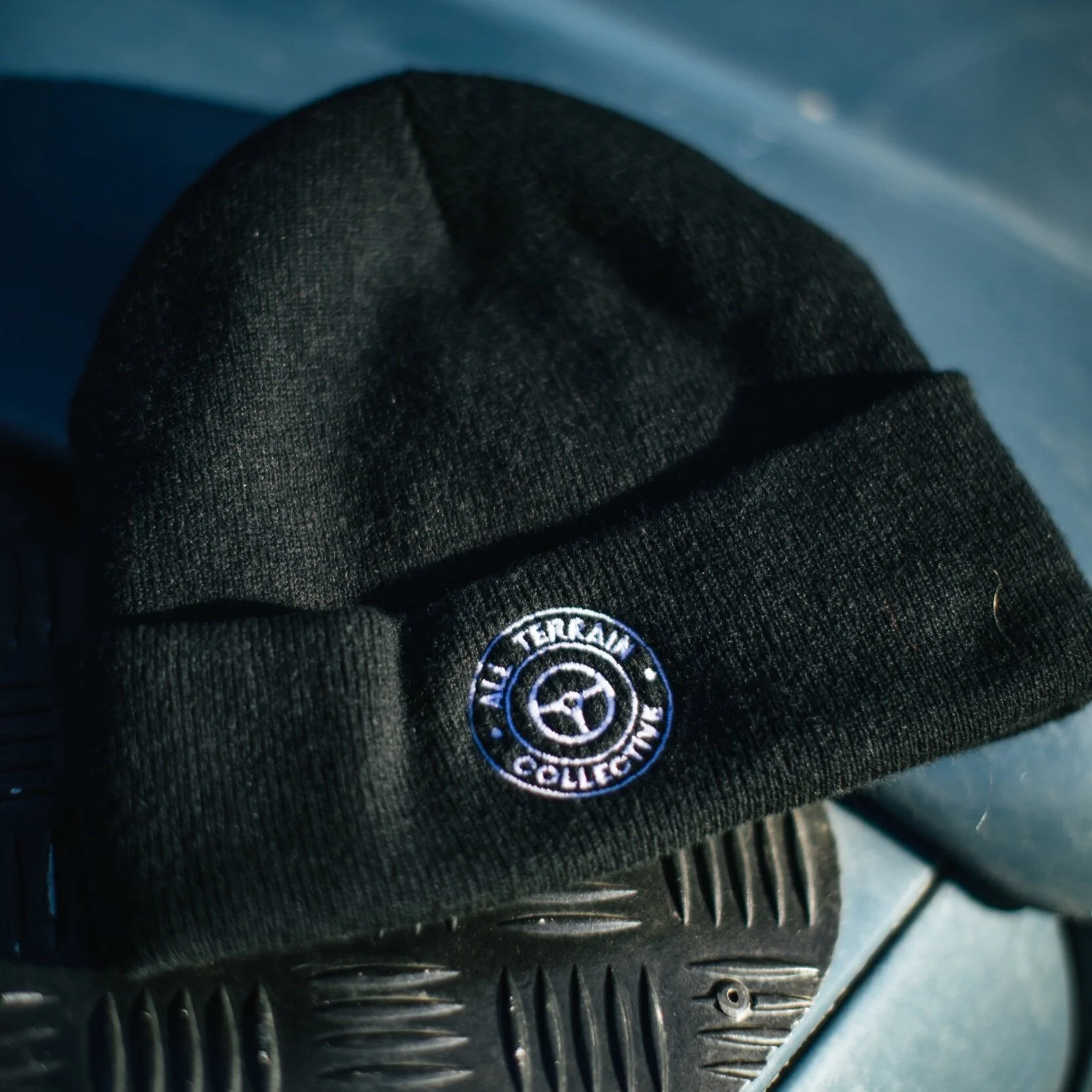 Classic Logo Black Beanie