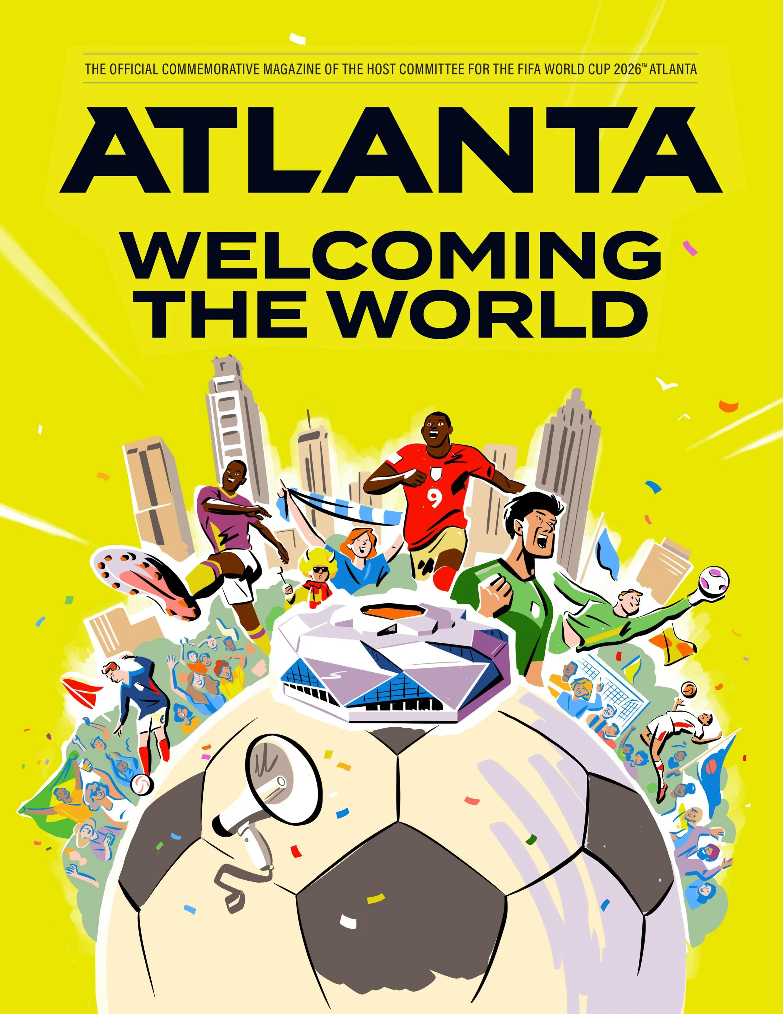 🎉 Atlanta Magazine 🎉

The wait is almost over, just over three weeks until the FIFA World Cup kicks off and the best men&rsquo;s soccer team in the whole entire wide world will lift a golden trophy.

Hosted across Canada, US and Mexico - Atlanta is