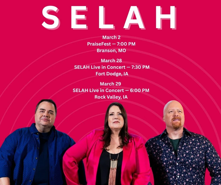 We can't wait to see you out on the road next month! Get your tickets now at https://www.selahonline.com/.

#Selah #OnTour #Praise #Music #Worship