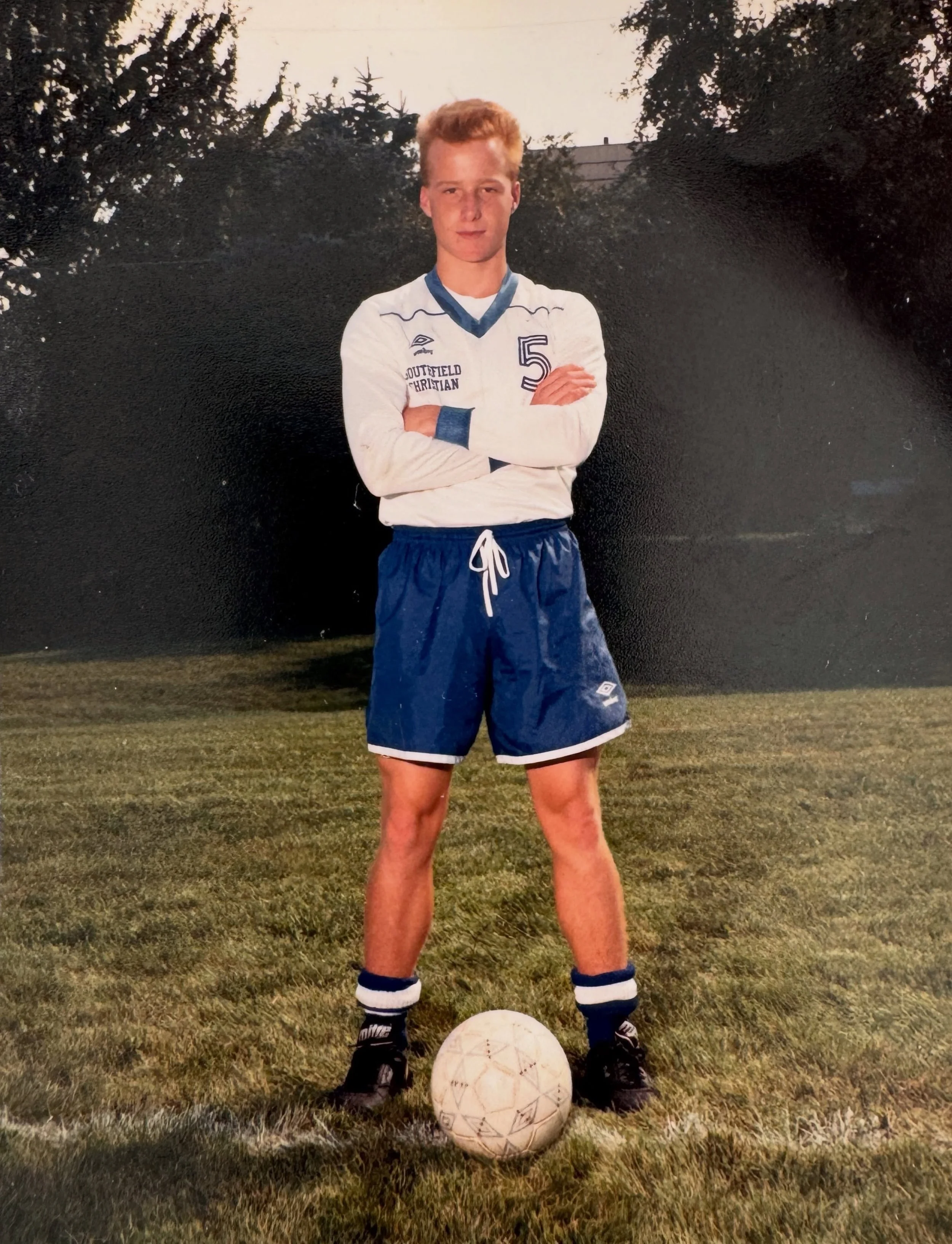 Trivia! Did @officialtoddsmith play college ball? 

Back in the day. High School. Senior year. 
Captain and 1st Team All State.
And he had hair!