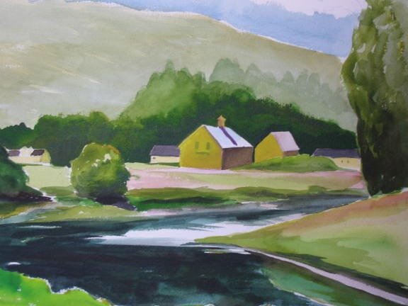 Yellow Barns