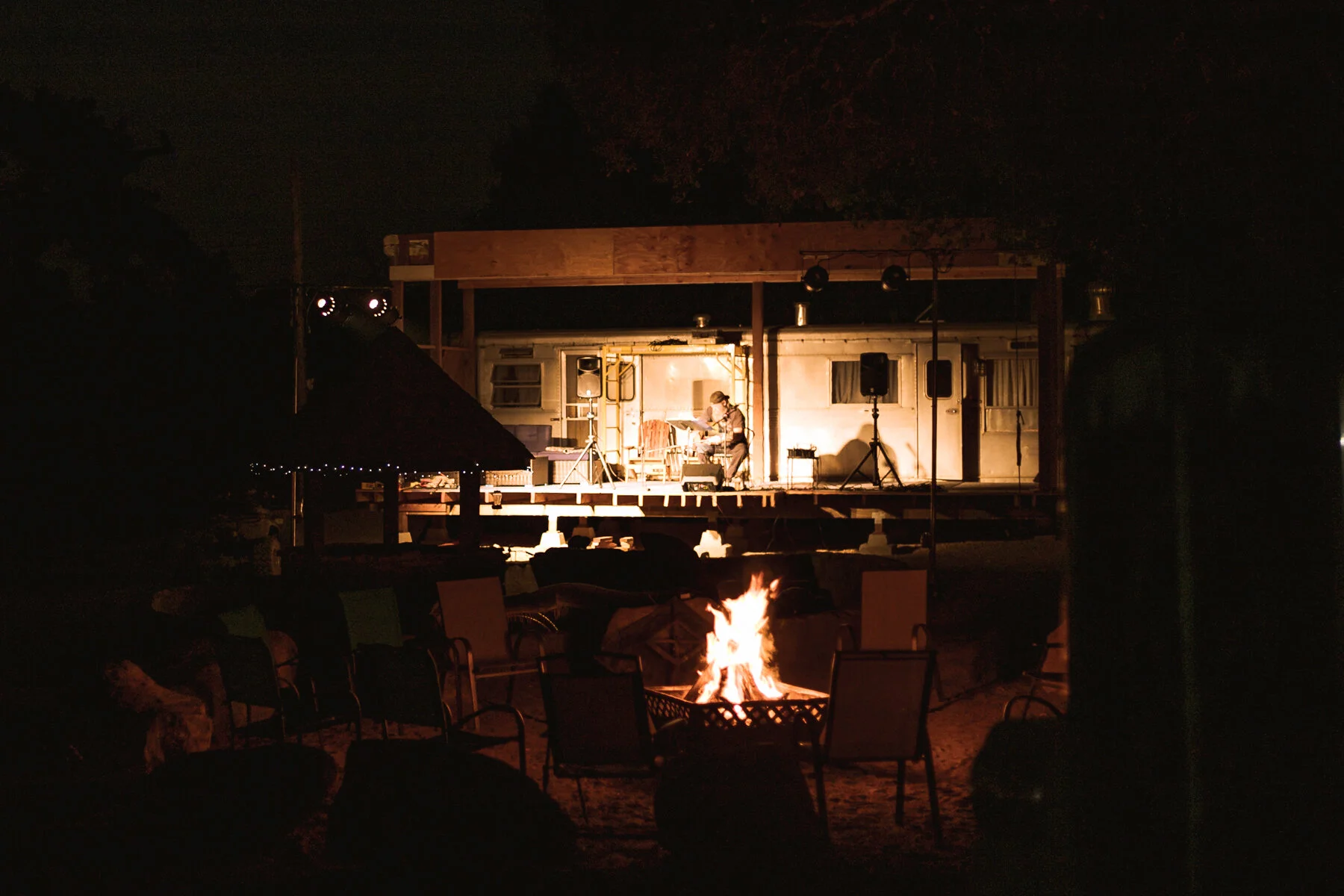   Fire pit, of course.  