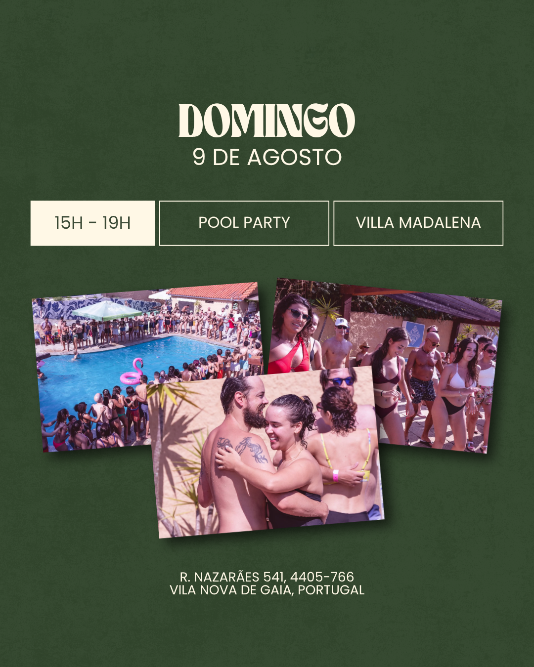 Domingo 9 agosto