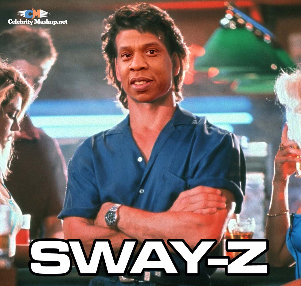 He&rsquo;s got #99problems but #BradWesley ain&rsquo;t one. #SwayZ #JayZ #PatrickSwayze #Beyonce #Roadhouse #Dalton #DirtyDancing #Ghost #DirtOffYourShoulder #TheBlueprint #rapper #HipHop #Funny #Funnypics #comedy #Funnymemes #CelebrityMashup #Rockaf