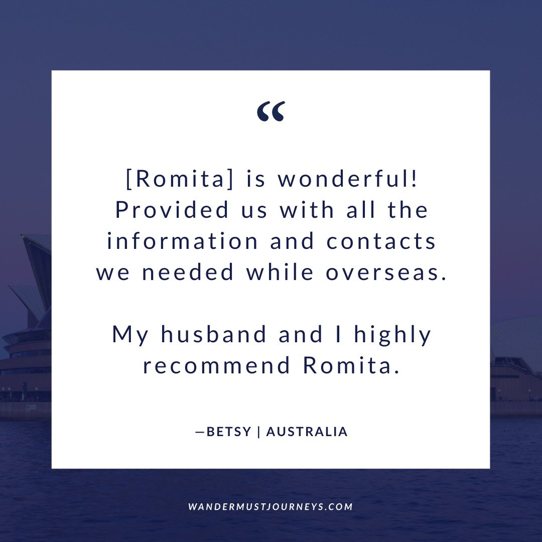 Two years ago, I planned an incredible itinerary to Australia for clients who wanted to experience the country&rsquo;s most iconic sites, along with a few quieter moments to unwind.

Their journey included time in Sydney and Melbourne, a visit to the