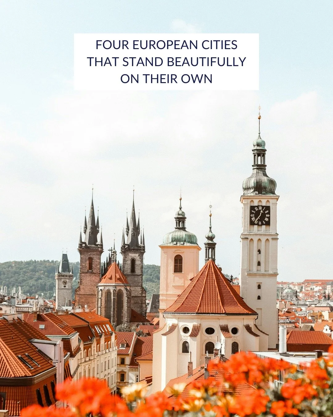 When you&rsquo;ve seen Europe&rsquo;s classic capitals and want to go a bit deeper, these cities are the perfect next step.

Prague, Budapest, Amsterdam, and Edinburgh can each stand on their own as a complete journey or can be part of a larger itine