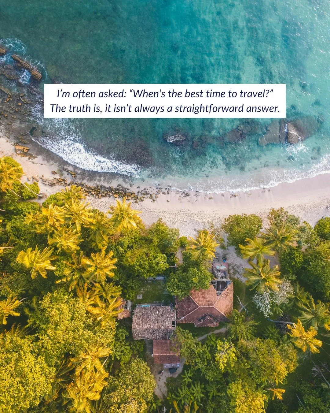 The best time to travel isn&rsquo;t always about the season, it&rsquo;s about planning ahead so your journey unfolds the way you envision it.

If you&rsquo;re ready to start shaping your next trip, let&rsquo;s connect.

#wandermustjourneys