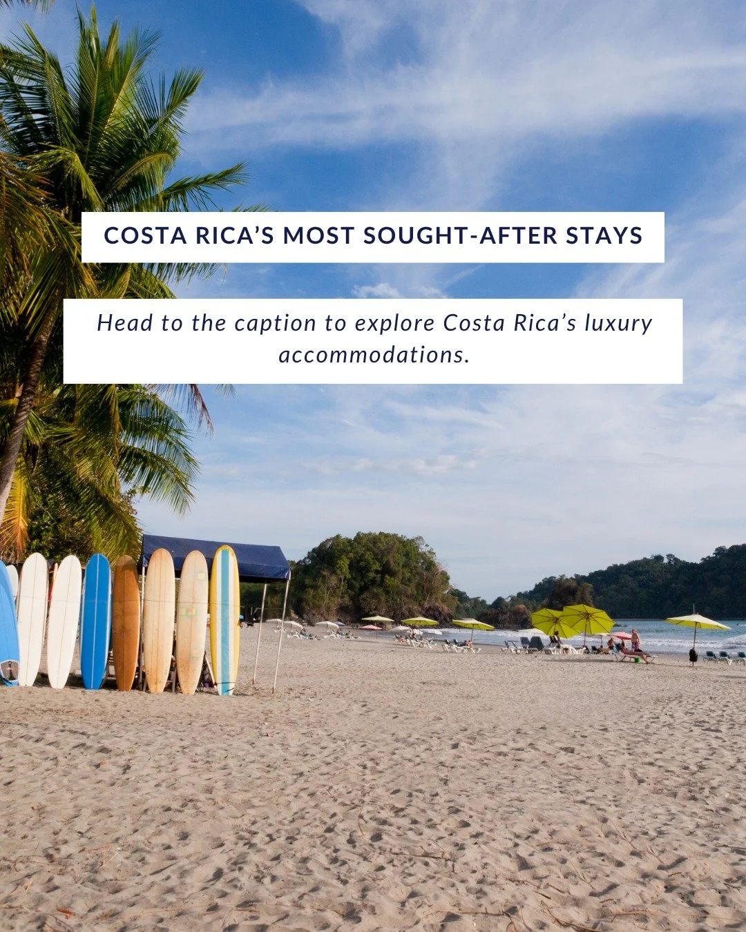 One of the most exciting parts of planning a trip to Costa Rica is choosing where to stay. The country offers a wide range of extraordinary accommodations, each designed to immerse travelers in its natural beauty.

Some travelers choose luxury eco-lo