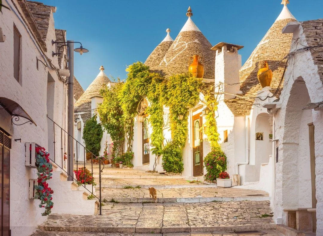 Isn&rsquo;t it time you wrote your own travel tale? Let's whisk you away to Alberobello, Italy, a UNESCO World Heritage Site that looks like it's straight out of a storybook.

Experience the enchanting beauty of these ancient structures, unchanged by