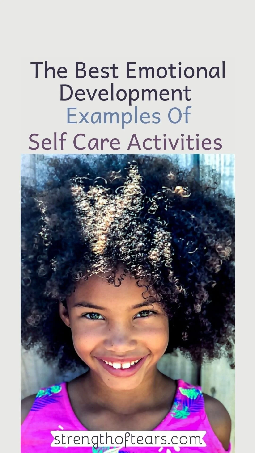 The Best Emotional Development Examples Of Self Care Activities