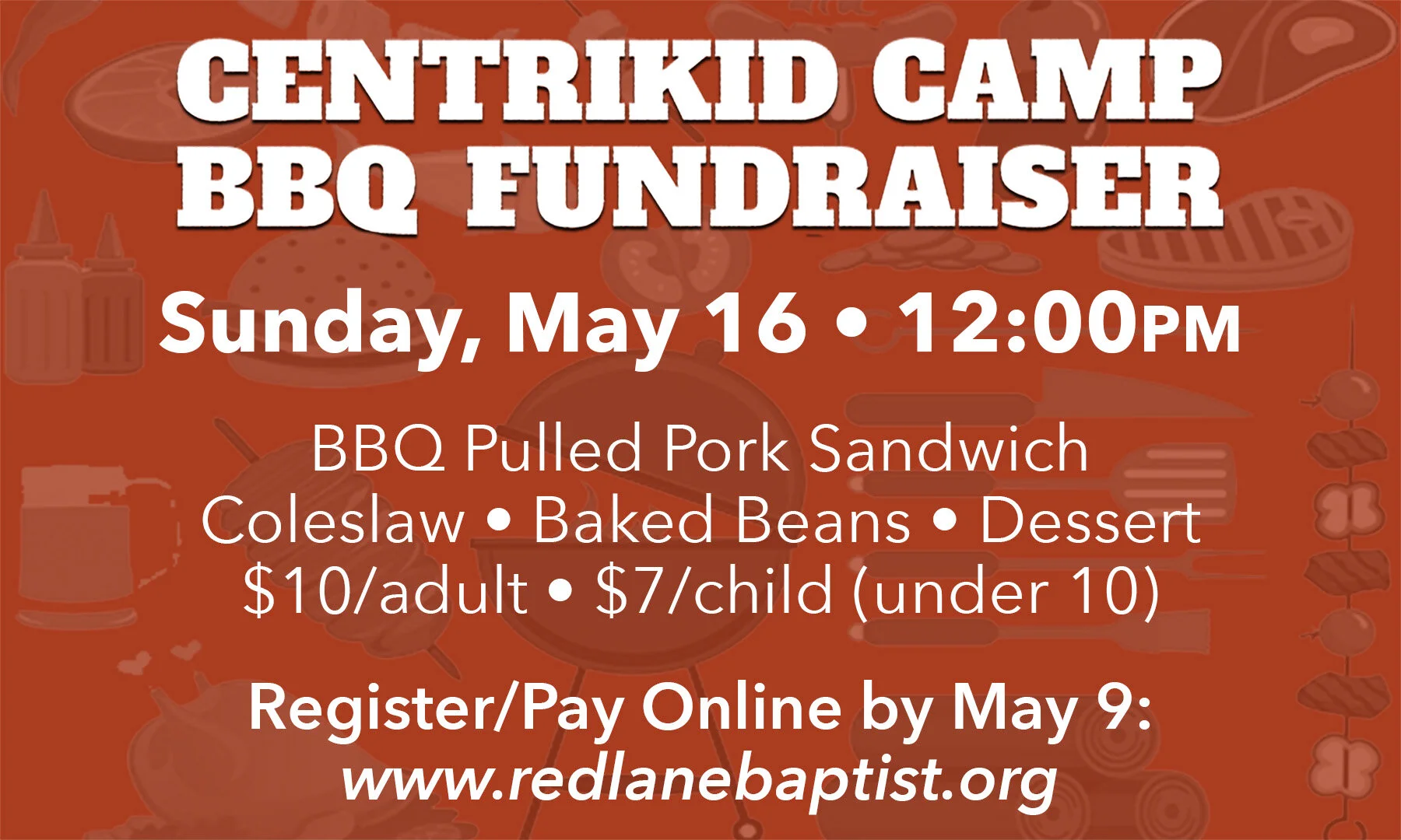 CENTRIKID CAMP BBQ FUNDRAISER