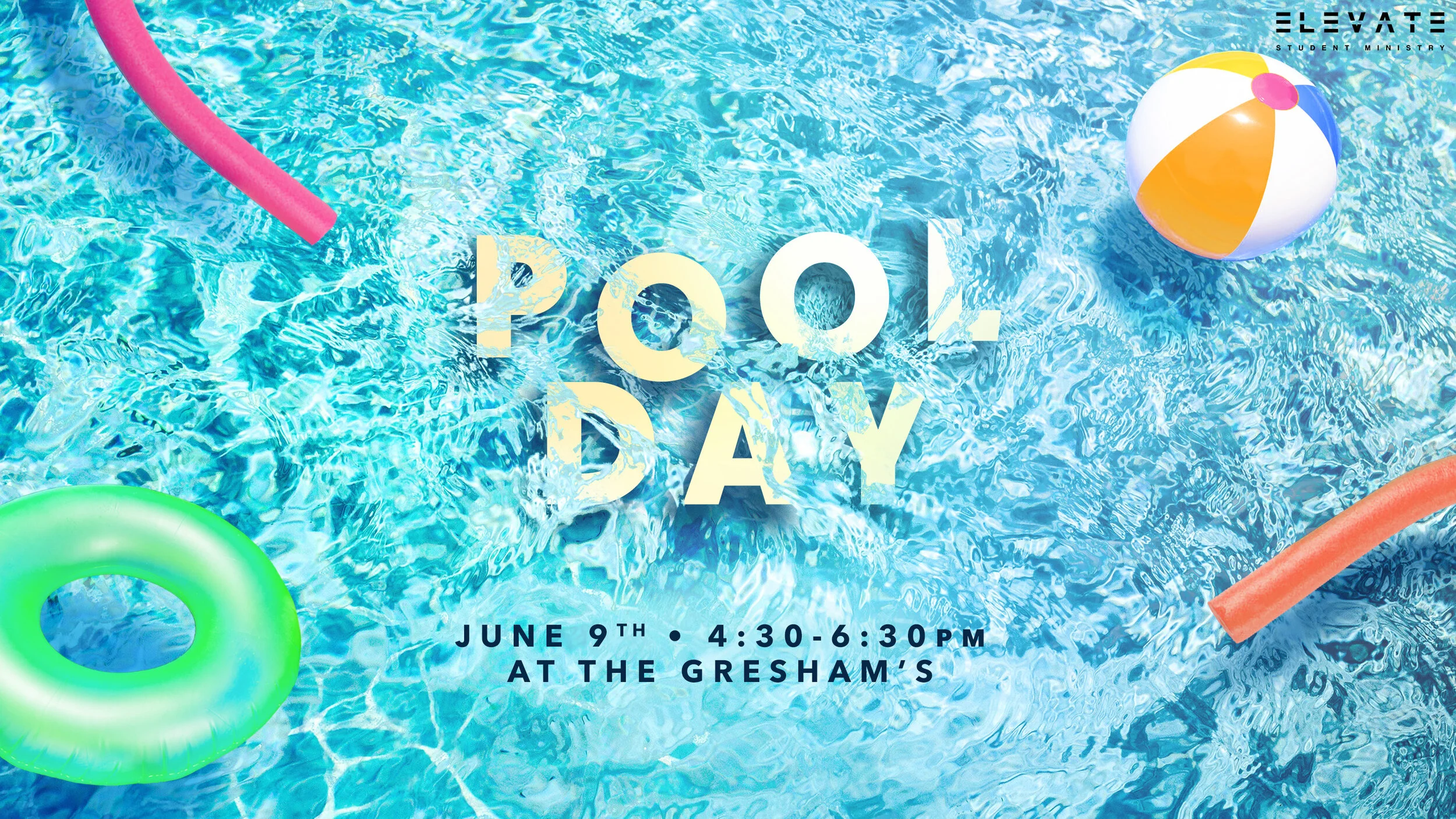Elevate Students - Pool Day