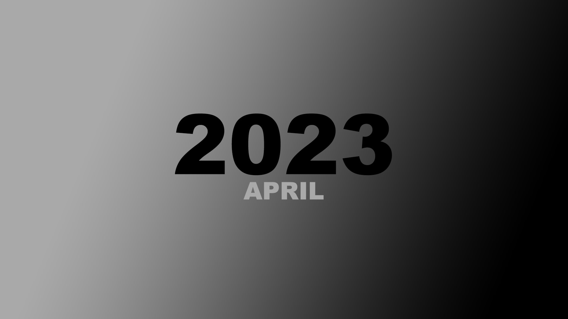 April 2023