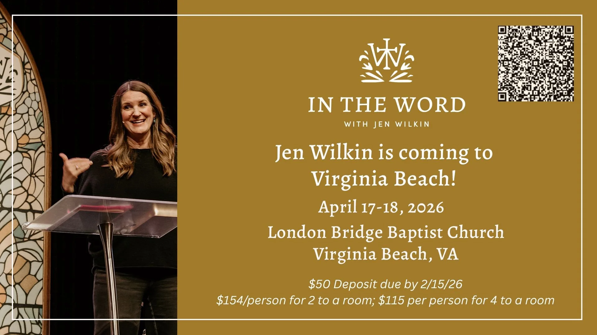 Women's Conference-In the Word with Jen Wilkin