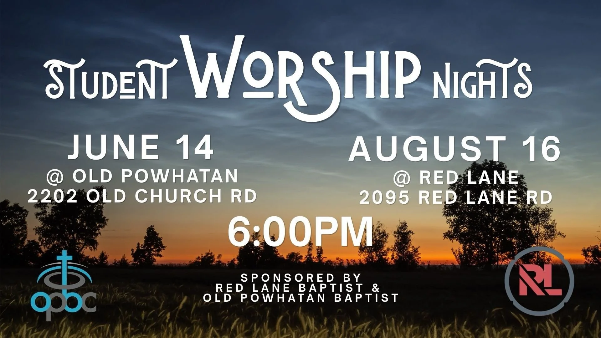 Student Worship Nights