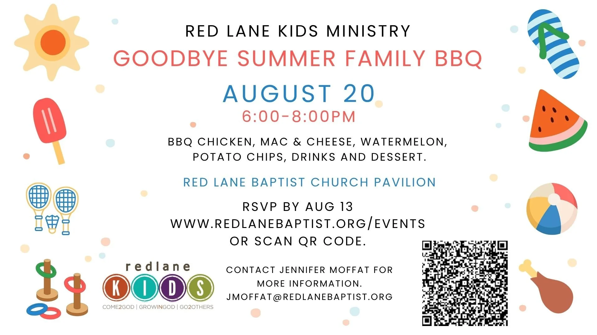 RL Kids Goodbye Summer BBQ