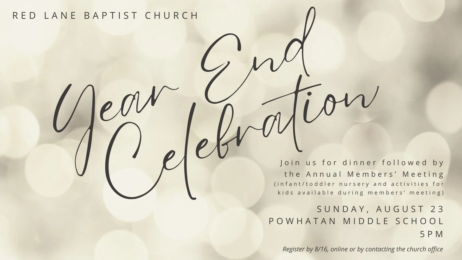 Year End Celebration