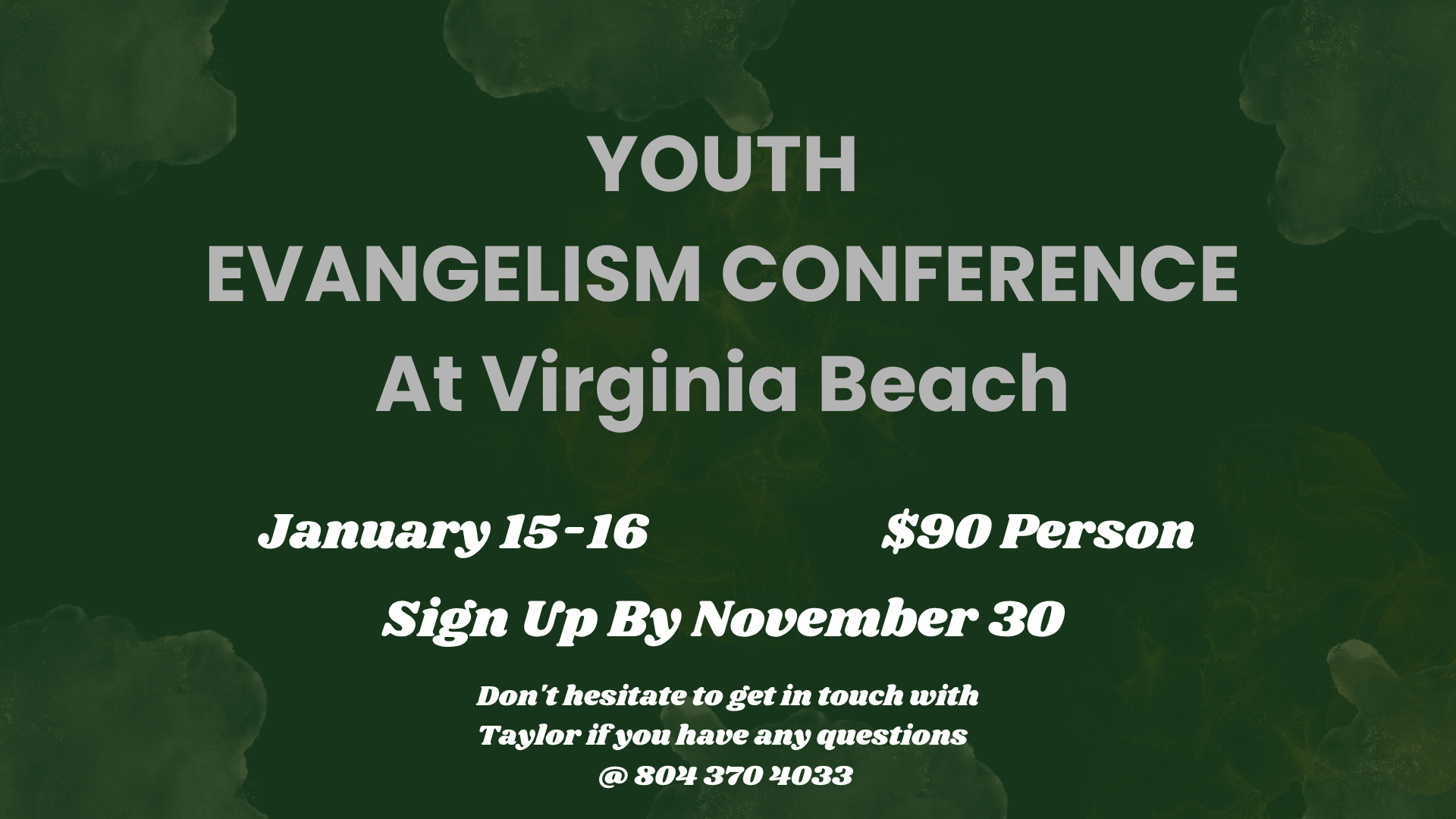 YEC (Youth Evangelism Conference at Virginia Beach