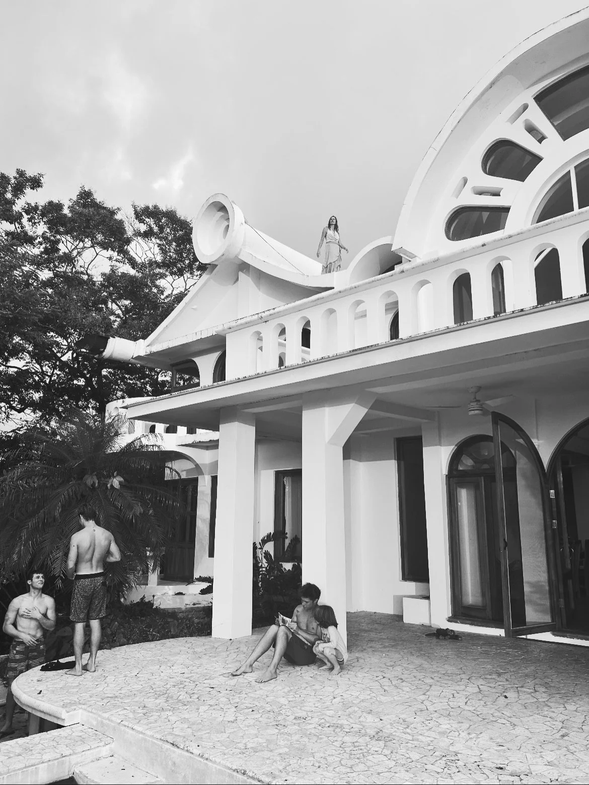 One vignette of a life unfolding.

My child.
My grown stepchildren.
Their loves. Their friends.
My friends.

Different generations,
different worlds,
somehow finding one another here.

Relationships deepening.
Lives intertwining.

Welcome to C&Oacute