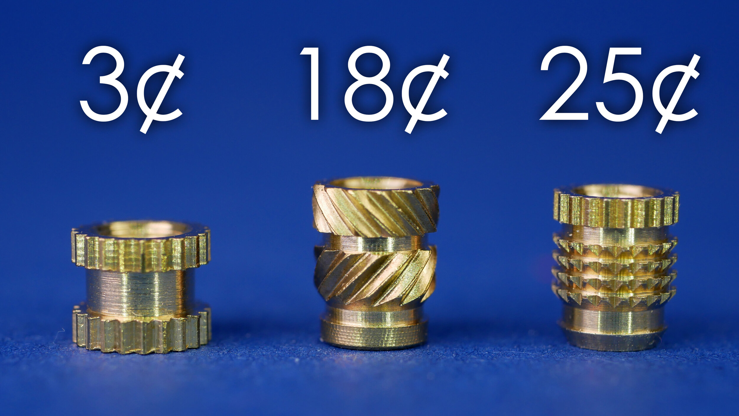 Threaded Inserts for 3D Prints - Cheap VS Expensive — CNC Kitchen
