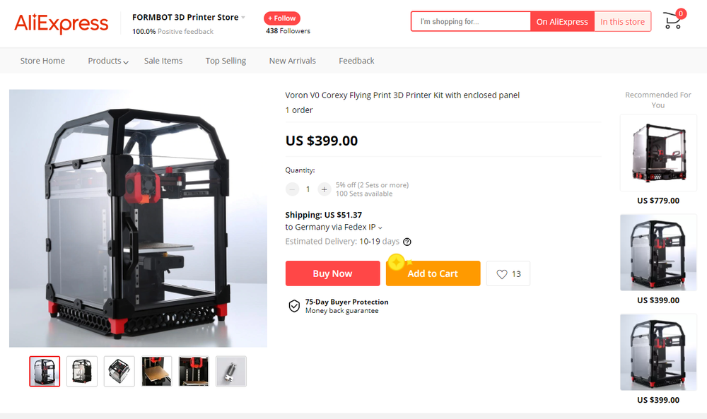 First Thoughts Voron 0 Kit From Formbot Cnc Kitchen Shop for 3d printers in 3d printing. first thoughts voron 0 kit from