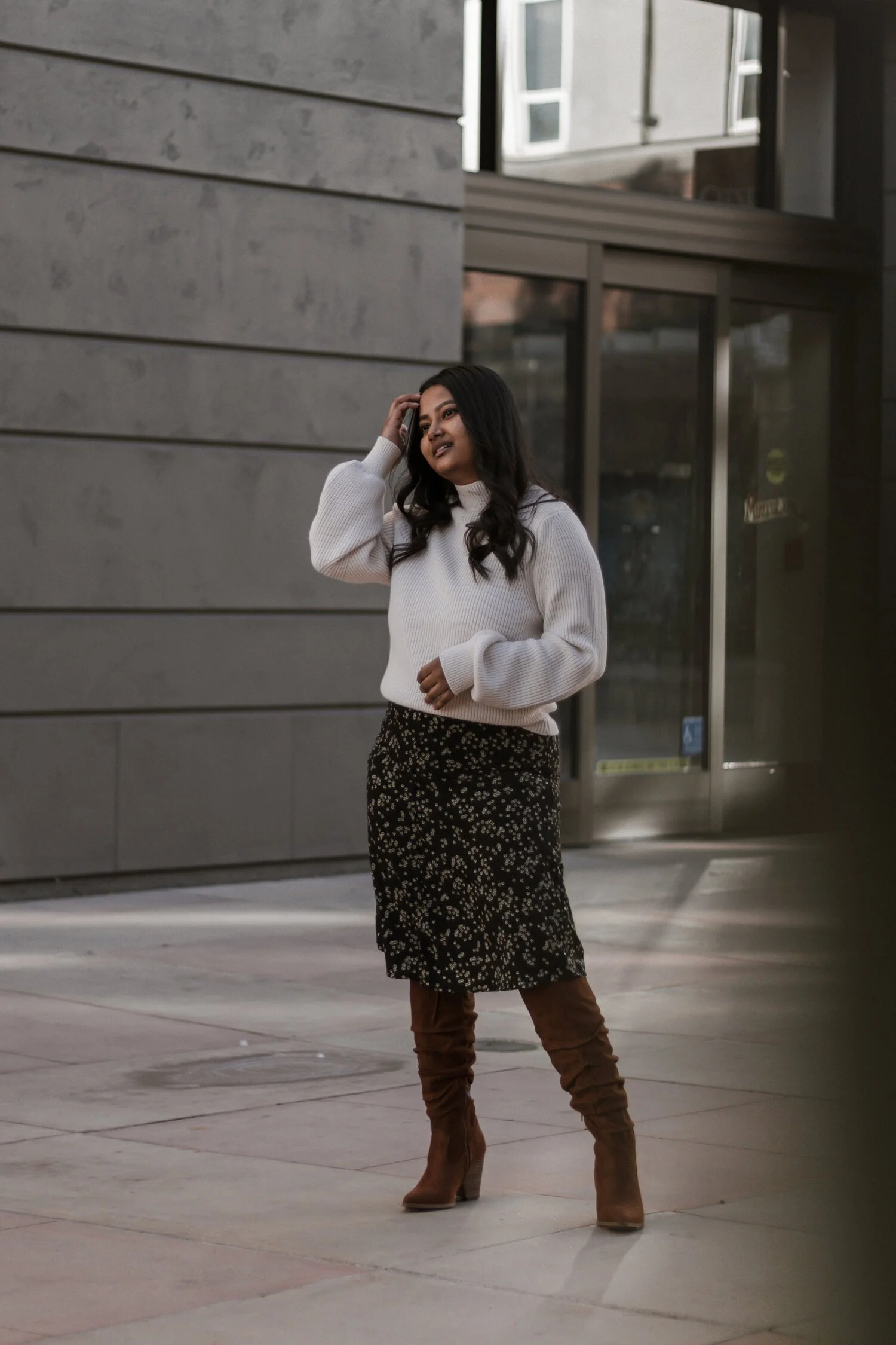 5 Ways to Style Knee-High Cognac Boots