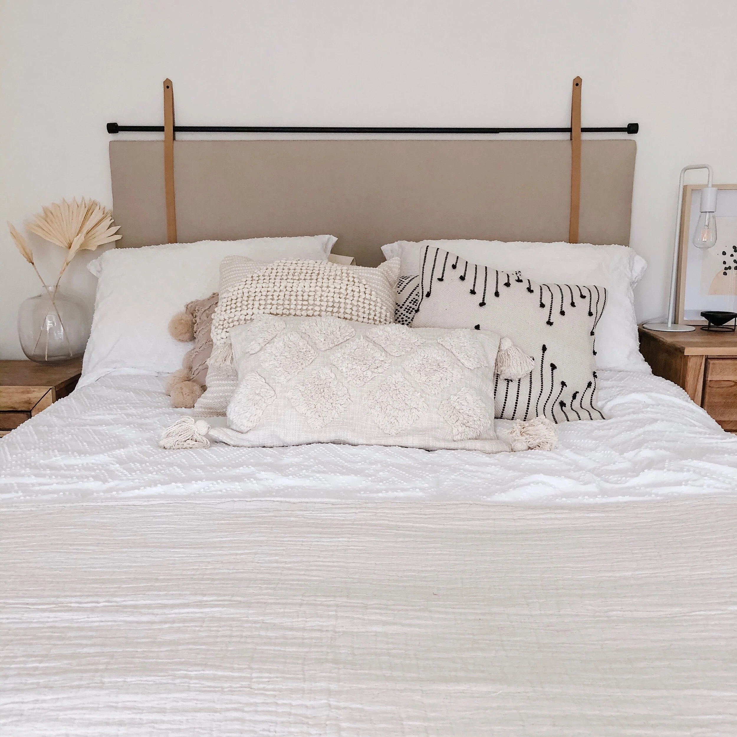 DIY upholstered headboard